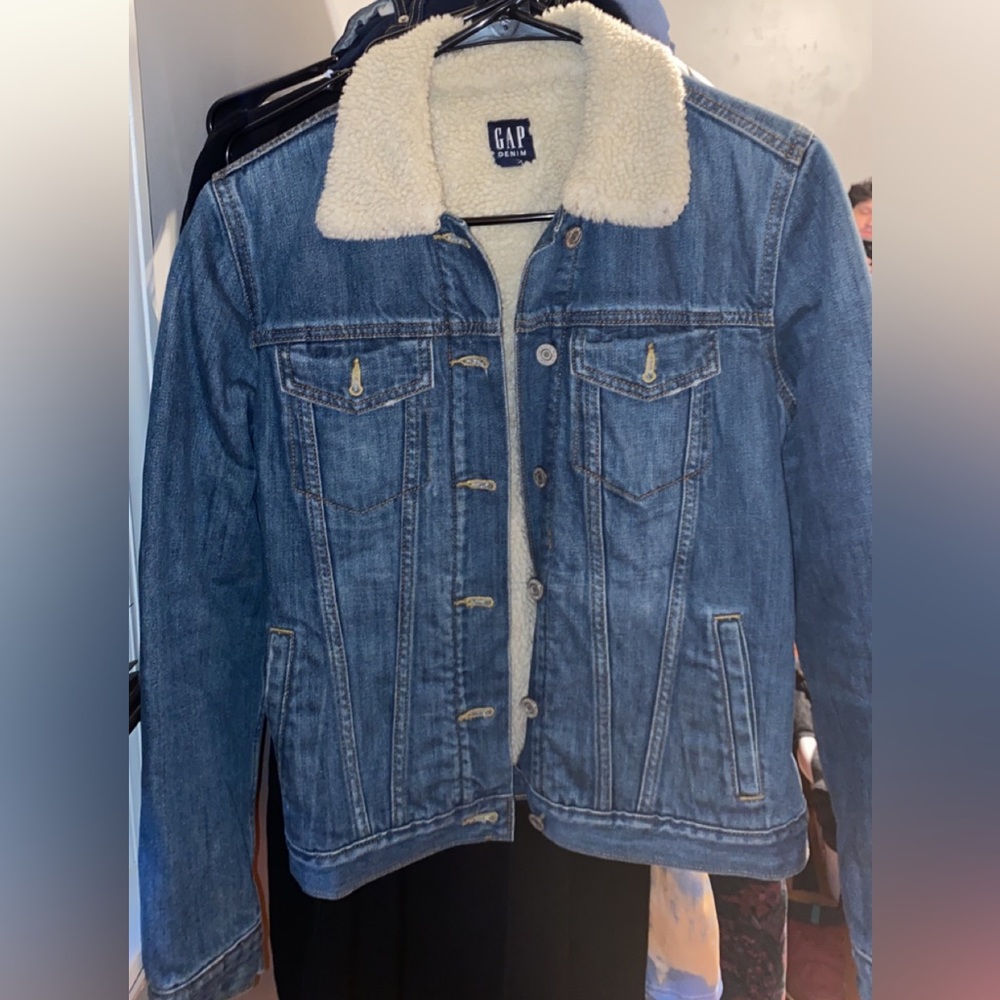 Gap Sherpa Lined Jean Jacket